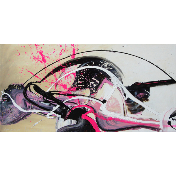 'Pretty In Pink', 120 x 60 cm