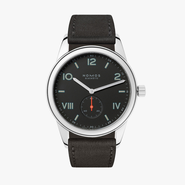 Nomos CLUB CAMPUS 38 NIGHT Glassback, Ref. 738 - Op voorraad