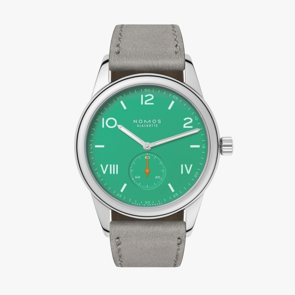 Nomos CLUB CAMPUS 38 ELECTRIC GREEN, Ref. 726 - Op voorraad
