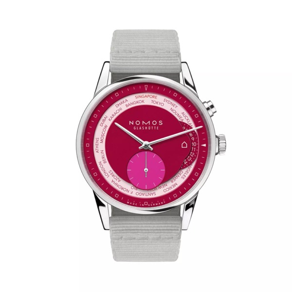 Nomos Zürich World Time Sambal for Revolution, Ref. 805.S37 – limited to 50 pieces